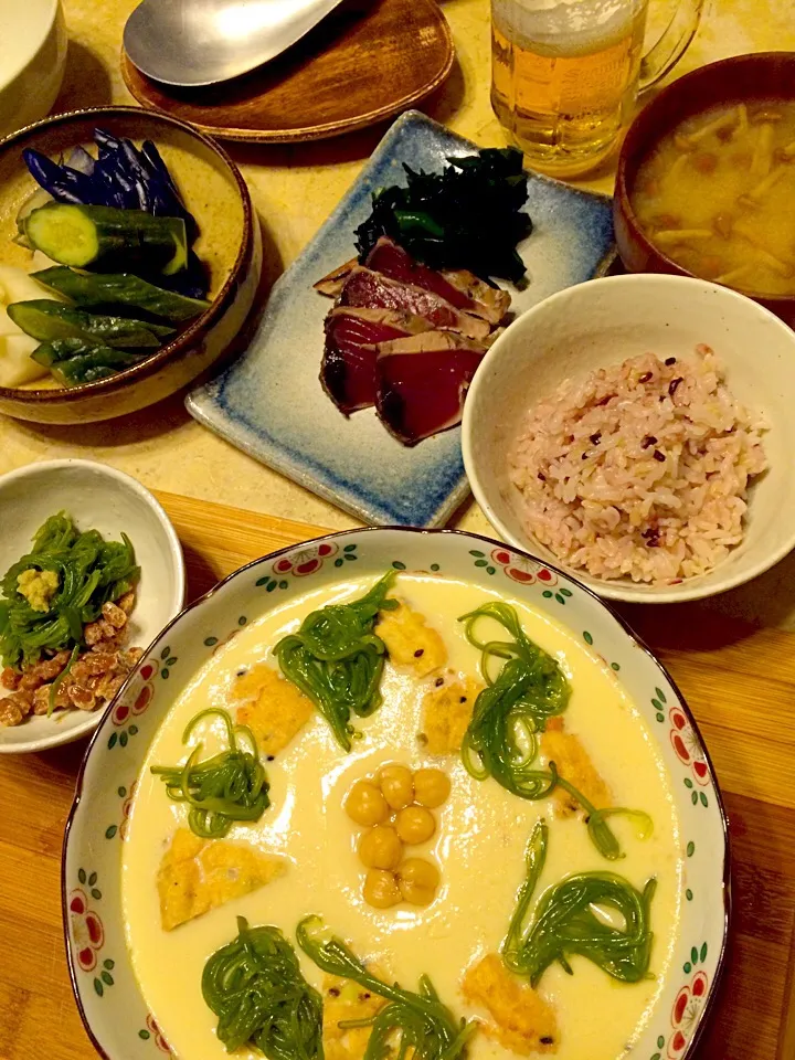 Snapdishの料理写真:本日の夕食 THE和食|MIEKO 沼澤三永子さん