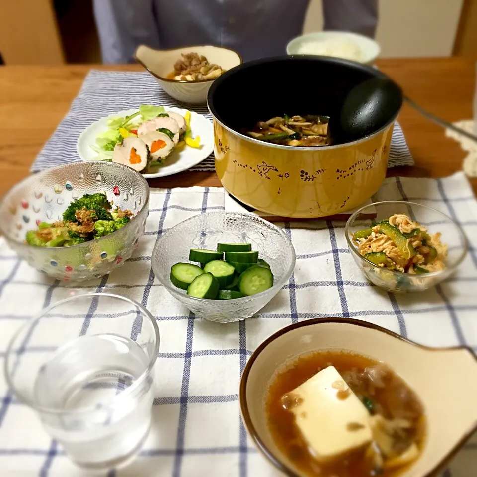 今日の夕飯☆全体|あさこさん