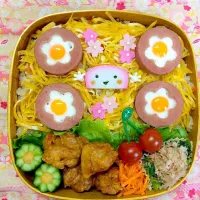 Snapdishの料理写真:今日の息子のお弁当 The Final