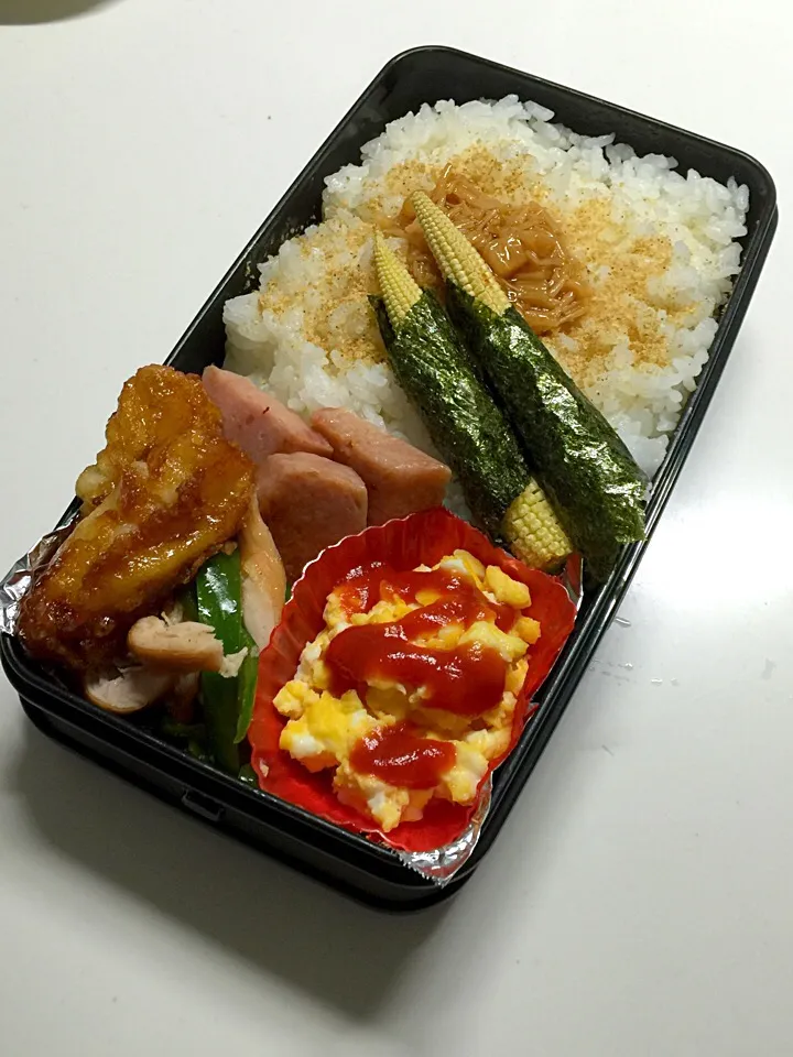 3/29パパ弁当🍴|三姉妹のママさん