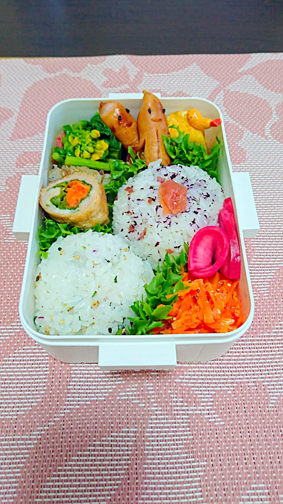 Snapdishの料理写真:2016/3/29(火) 春ですよ弁当🍱✨|みんさん