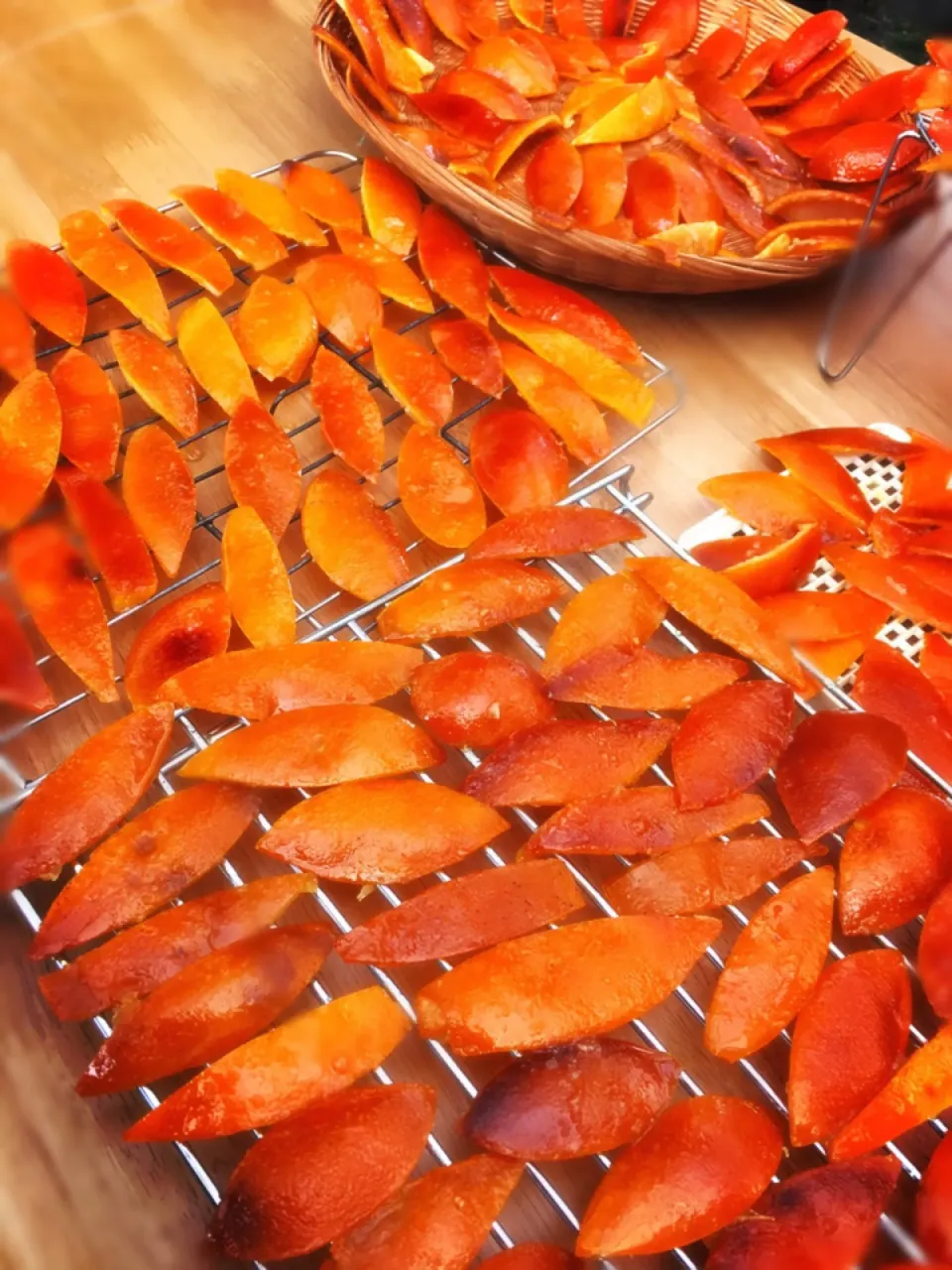 さかぽんさんの料理 無農薬ブラッドオレンジで オレンジピール|さかぽんさん