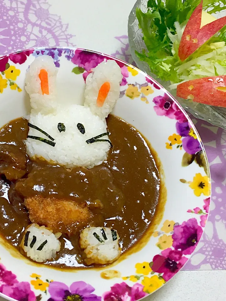 Snapdishの料理写真:✨✨  キャラ？ カレー✨✨|クッキーさん