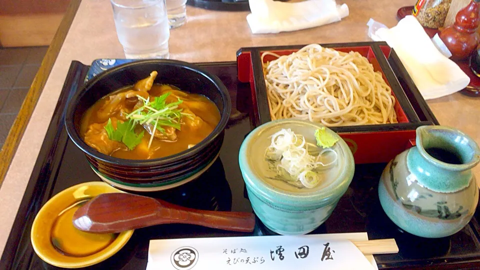 カレー丼と蕎麦のセット|ケンケンさん