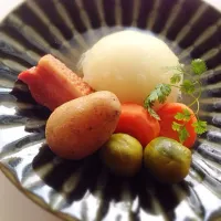 Snapdishの料理写真:♡新玉ねぎのポトフ♡