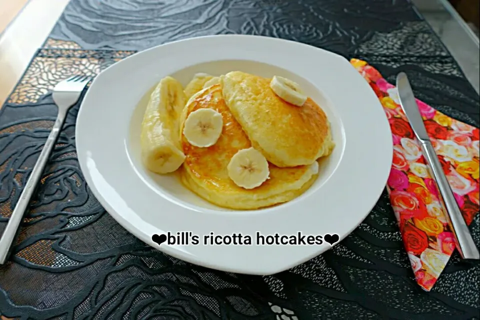 ❤ふわふわbill's ricotta hotcakes❤|まりぃなさん