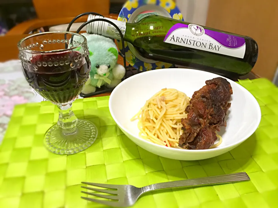 リブ&パスタ🍝🍖|マニラ男さん