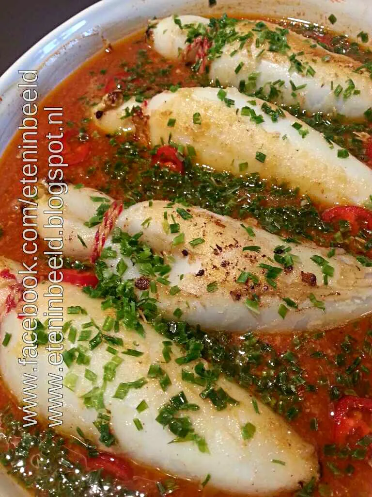 Stuffed squid|Frank&Jolanda - Eteninbeeldさん