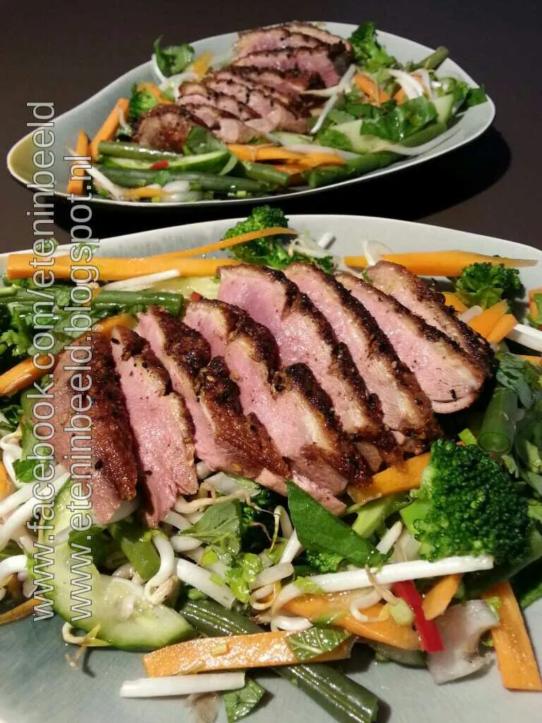 Duck with Asian salad|Frank&Jolanda - Eteninbeeldさん