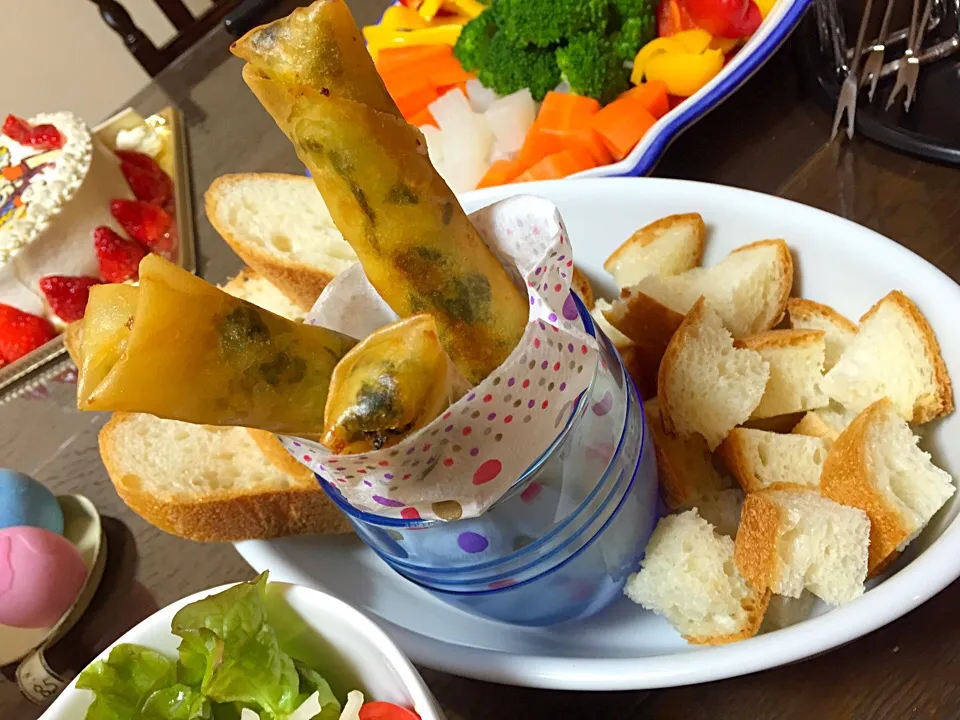 ツナとほうれん草とサツマイモのスティック|Latteさん