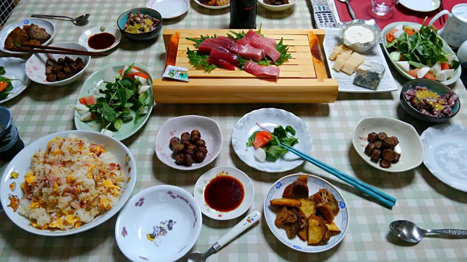 Snapdishの料理写真:３月１９日　おばちゃん家の晩御飯|いもこ。さん