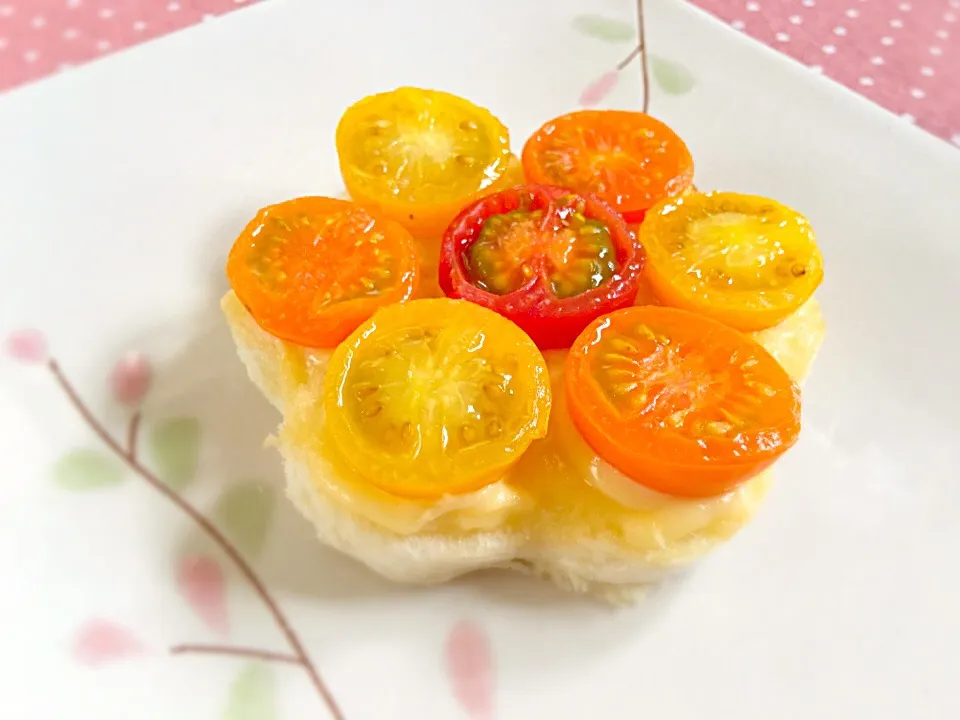 プチトママヨトースト|ayu3cafeさん