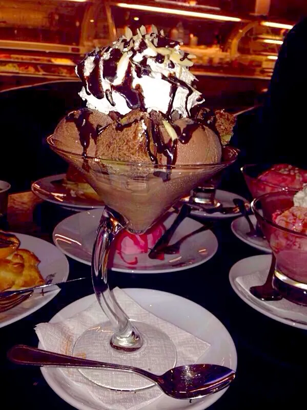 Snapdishの料理写真:Iran special chocolate ice cream بستني شكلاتي مخصوص ايراني|PyGentlemanさん