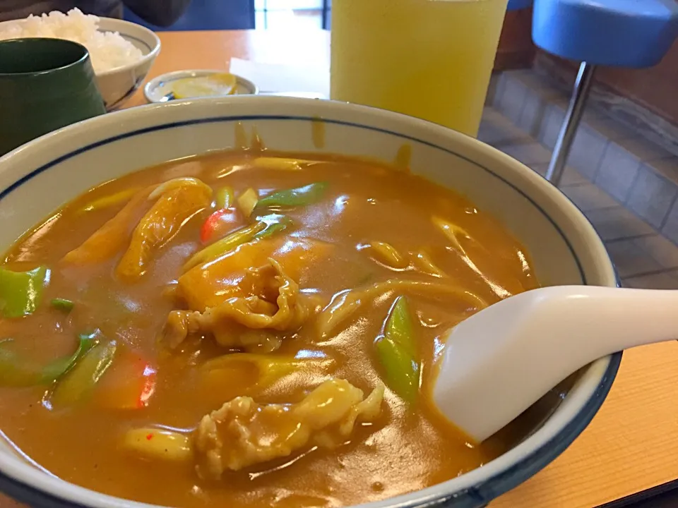 3月初めの旦那と呑み♪の翌日のカレーうどん♪|なちこさん