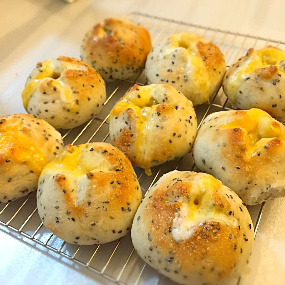 胡麻チーズパン Sesame Cheese Bread|Ayaさん