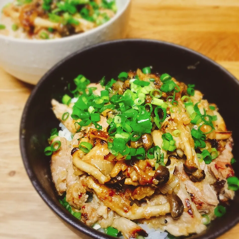 ネギたっぷり
味噌豚焼き丼|TKさん