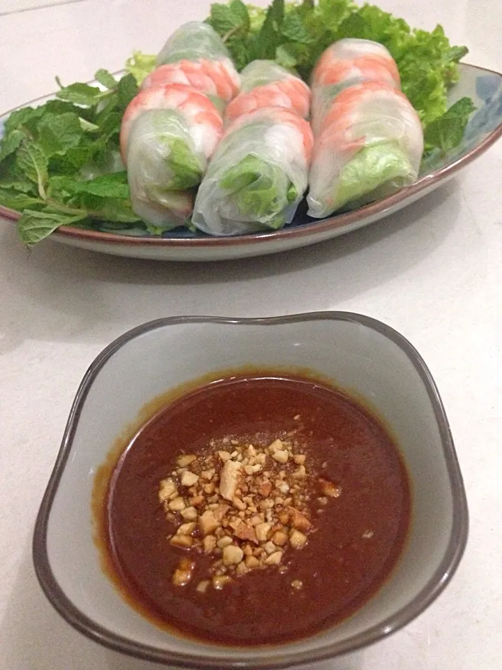 Vietnamese fresh spring rolls|Ngoc Huong Nguyenさん