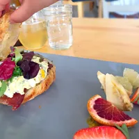 Organic Egg Salad Sandwich|RunChefさん