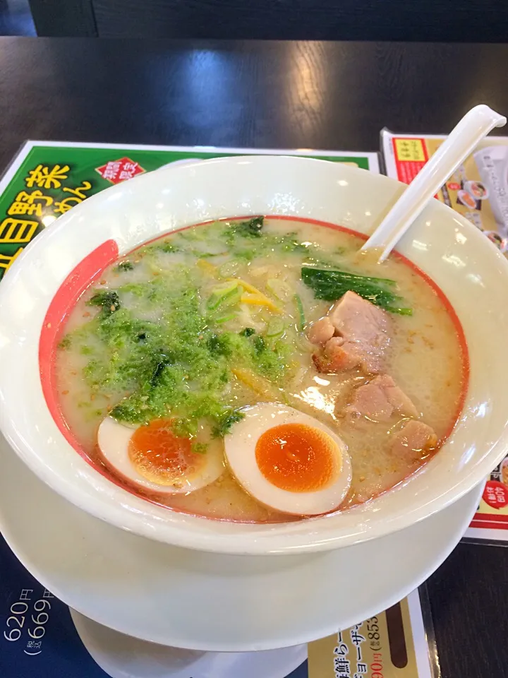 幸楽苑の鶏白湯ラーメン|みウラさん