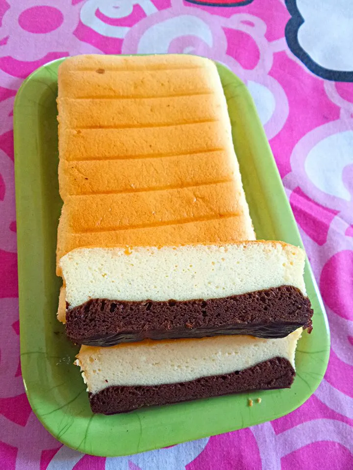 Cheese and choco cotton cake|Annabelle Edward Gladysさん