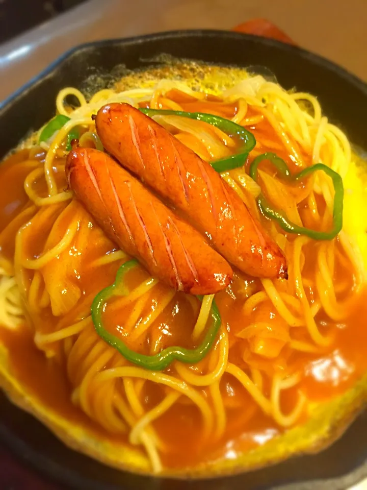 Snapdishの料理写真:あんかけパスタ|Mineko Fukazawaさん