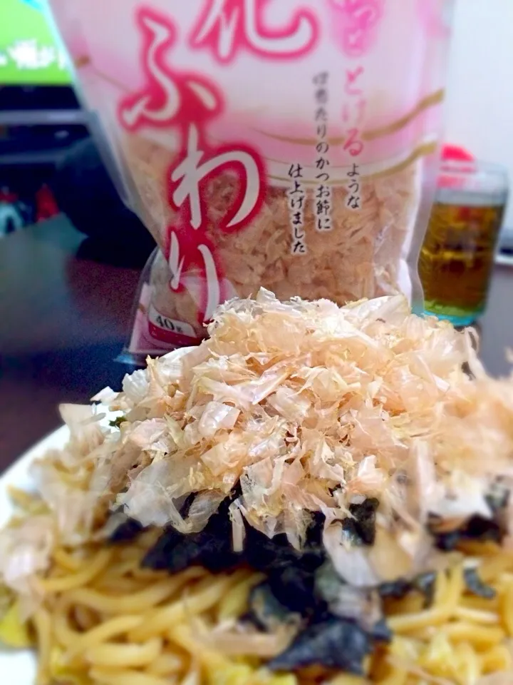 焼きうどん🌸花ふわりのせ|maSami＊さん