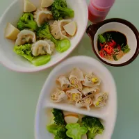 #homemade #dumplings #sweetcorn #chicken #celery #springonions #dinner|Rupert Prisca Ganさん