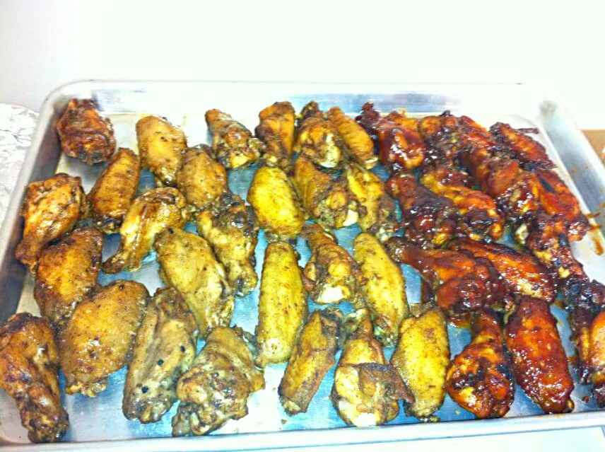 My Friend Cooked Me Tray of her Tasty Wings #Chicken #Main dish #Dinner ❤|Alisha GodsglamGirl Matthewsさん