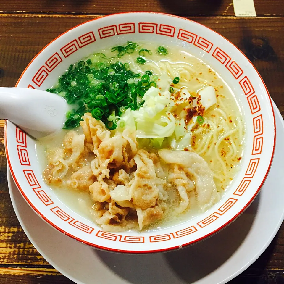 #豚しゃぶ #ラーメン|futuregirlさん