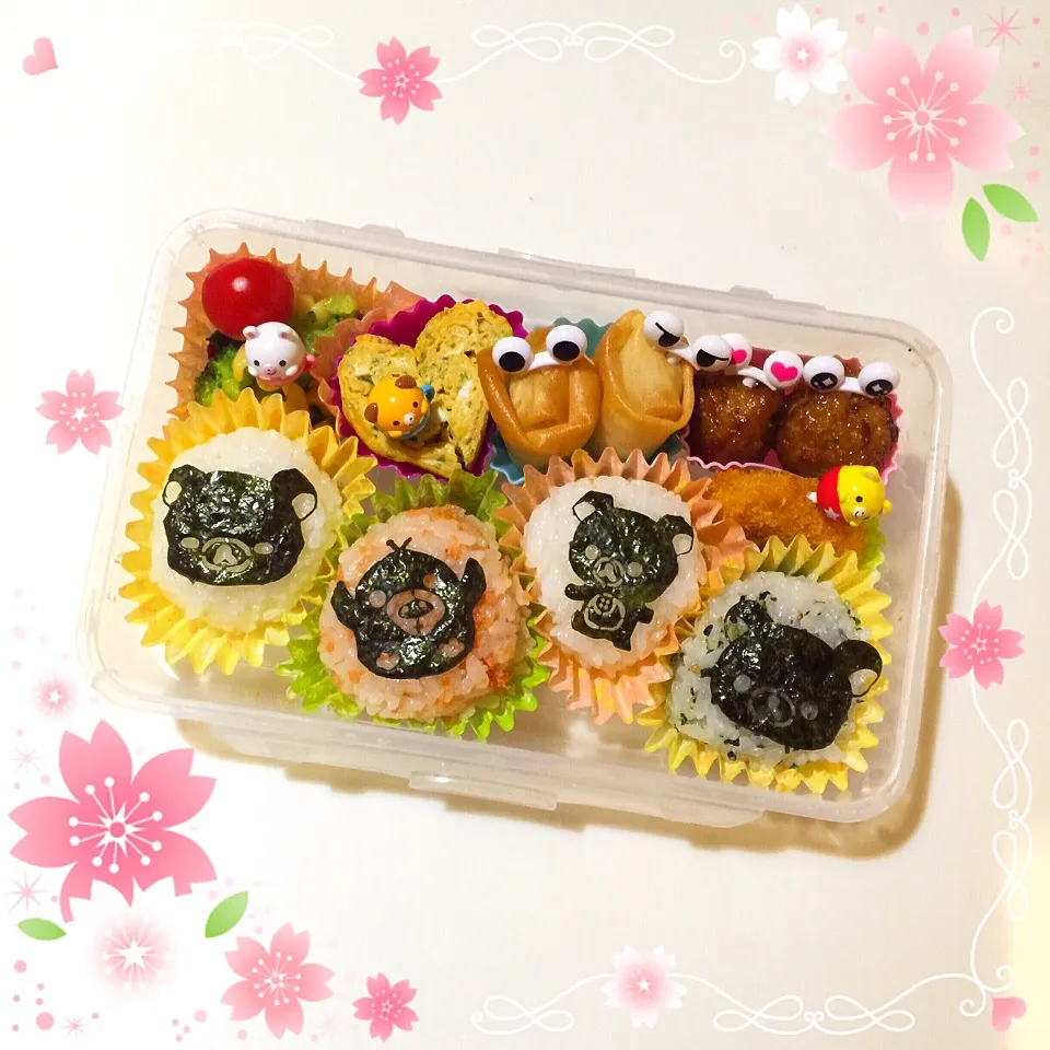 4/1❤︎娘のお花見🌸弁当❤︎|Makinsさん