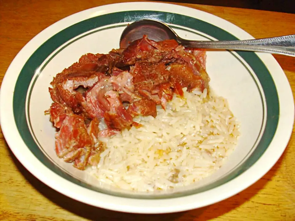 Mama's Neck Bones & Gravy over Rice #Meat/Poultry #Pork #Rice #Dinner #Main dish|Alisha GodsglamGirl Matthewsさん