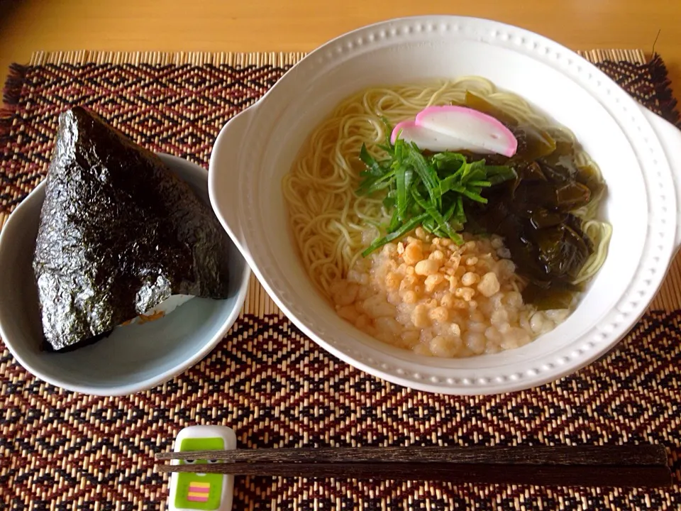 天ぷら中華そば(^^)|愛ママさん