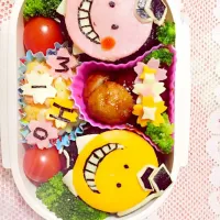 Snapdishの料理写真:暗殺教室キャラ弁|Claraさん