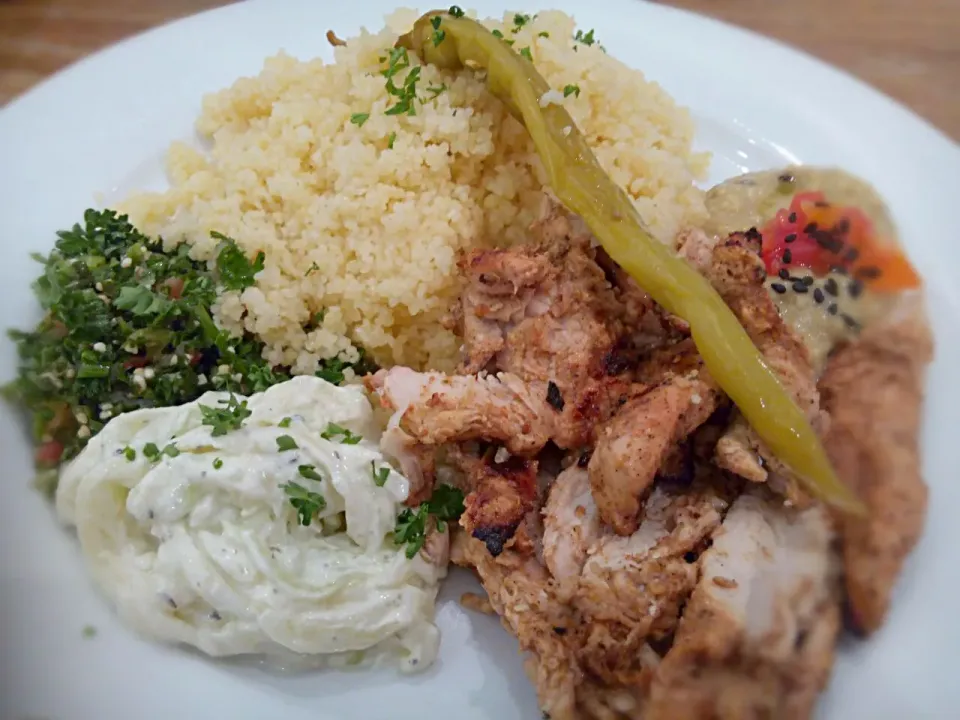 Grilled Chicken with Cous Cous|Tony J-Kayさん