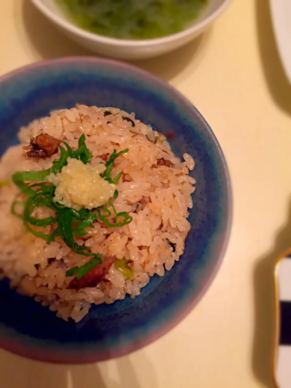 サンマの蒲焼と生姜の炊き込みご飯|Natsu.さん