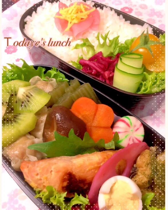 今日の旦那ちゃんお弁当〜〜❣️♡(Ξ◕◡◕Ξ)|ユミさん