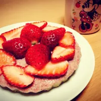 Snapdishの料理写真:春に食べたい♡イチゴのタルト|tomoの料理成長日記さん