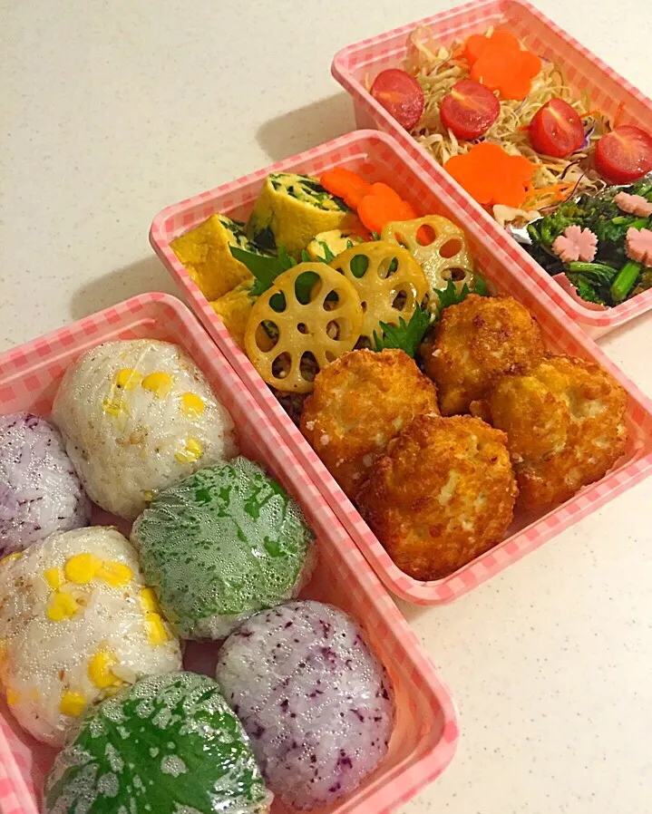 ヘルシーお花見お弁当♡|まぁちゃんさん