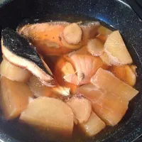 炊飯器でブリ大根もどき|(・ω・)さん