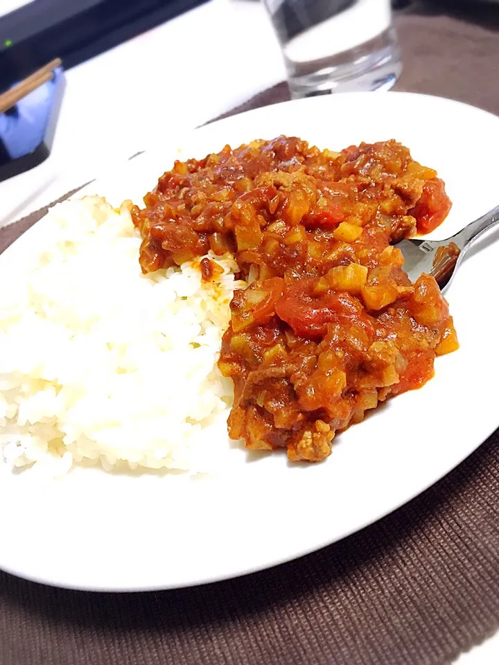 トマトのドライカレー|❤︎はるmama❤︎さん