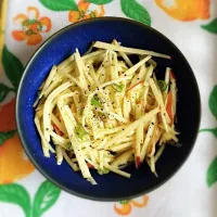 Sweet and tangy Apple slaw|oktokkiさん