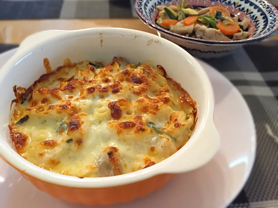 ほうれんそうグラタン🍽|かなさん