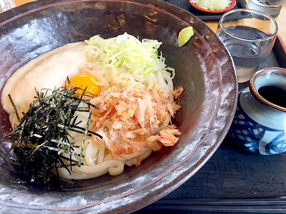 山芋ぶっかけうどん|ラビさん