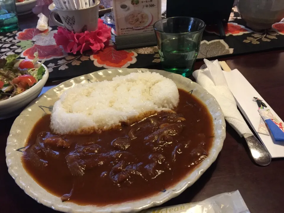 【別府温泉 湯巡り中】温泉があるカフェのハッシュドビーフ|hiroさん