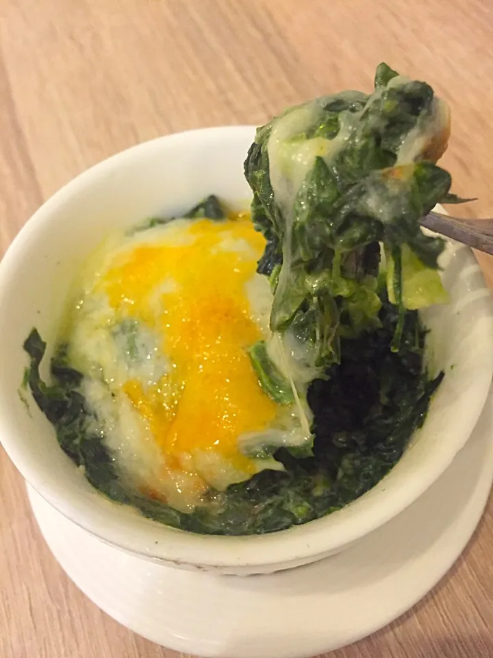 Baked Spinach & cheese|Queenさん