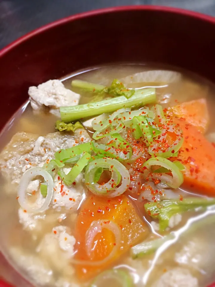 菜花のけんちん汁|Yuuki🍷🍶🍻さん