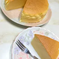 Snapdishの料理写真:スフレチーズケーキ|るかたさん