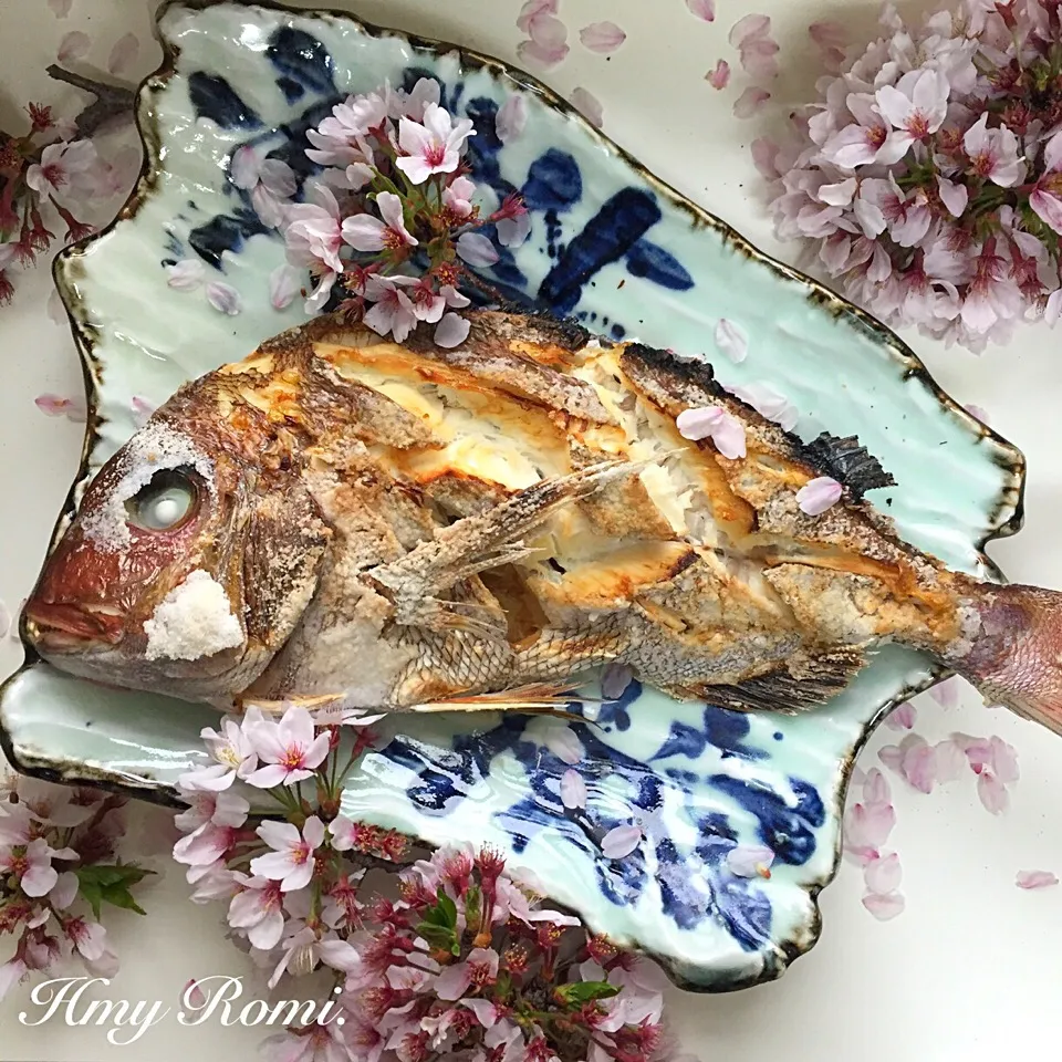 🐟 鯛の塩焼き 🐟|Romi.さん