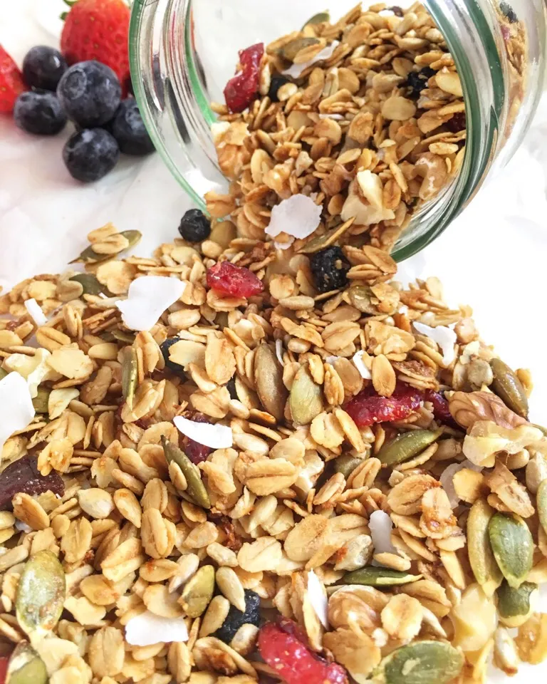 Homemade orange cinnamon granola|coxiella24さん