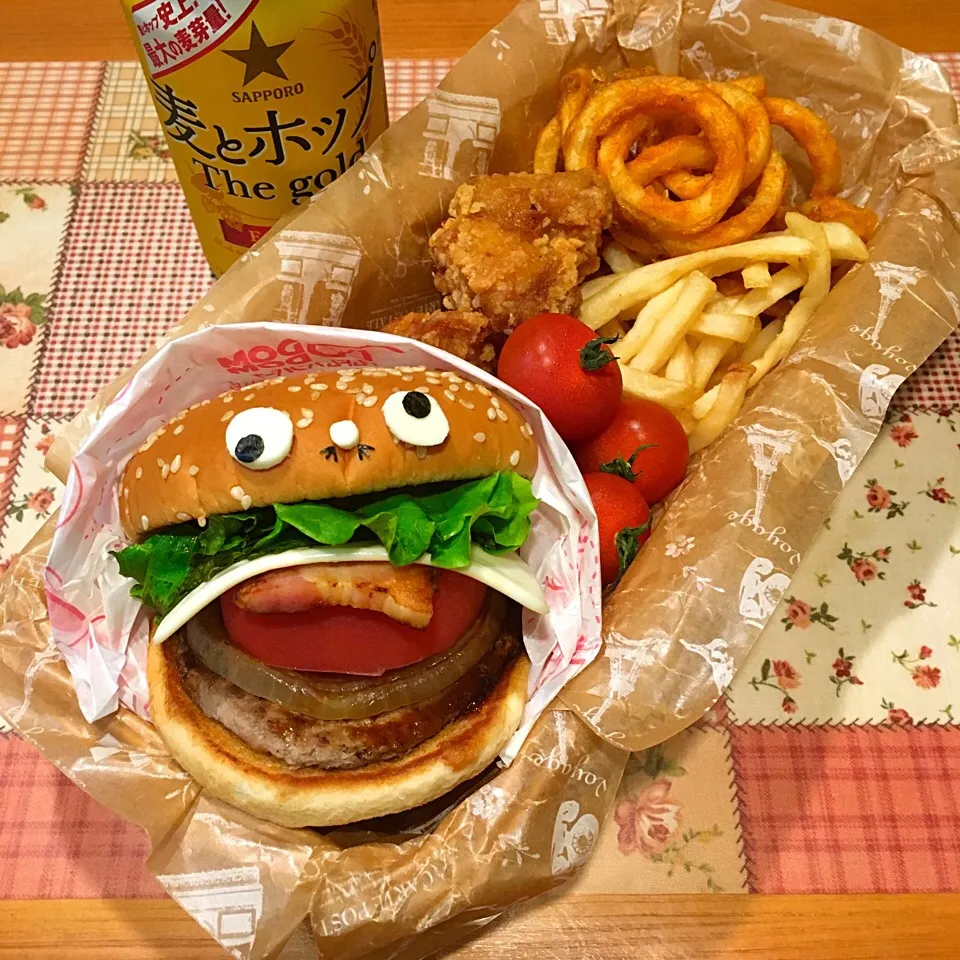 厚切りベーコンバーガー🍔|＊ゆみしぼり＊さん